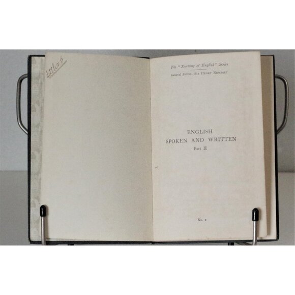 English: Spoken and Written Part II, Richard Wilson, Thomas Nelson & Sons, 1925 - Picture 4 of 7